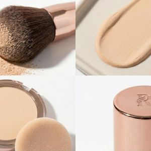 rosivyn beauty compact powder, matte + poreless compact powder